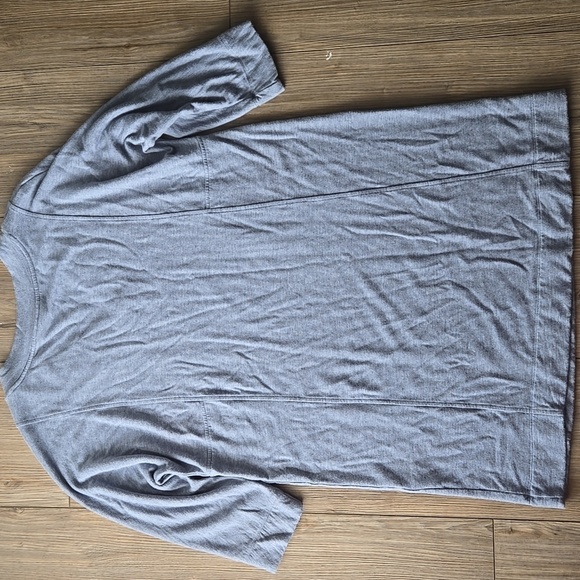 J. Jill Pure Jill Tranquility Fleece Vneck Midi Dress - Picture 4 of 7